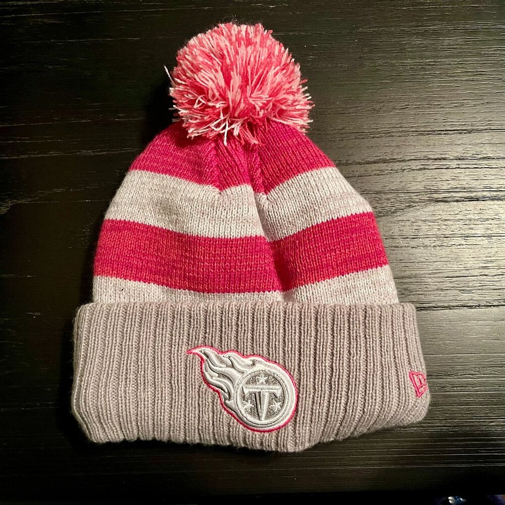 NFL Titans Pink Beanie